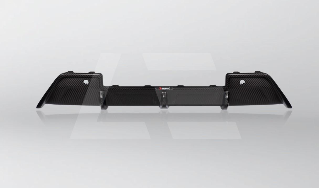 Akrapovic Диффузор заднего бампера карбон, матовый BMW X5M (F95) / X6M (F96) 2020 Изображение №1