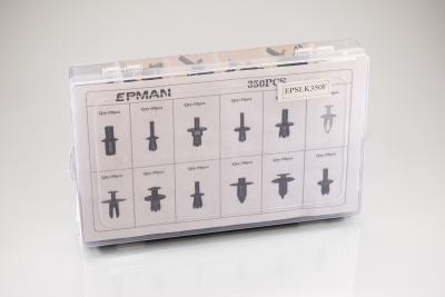 EPMAN Пистоны пластиковые крепежные, набор 350 штук Фото