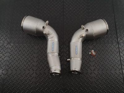 REDSTAR EXHAUST Приемные трубы (Downpipes) Audi RS6, RS7 (C8) EA825 HJS 143мм с термозащитой Фото