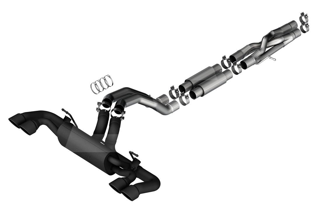 Borla Выхлопная система Jeep Wrangler Rubicon JLU 21- (черная керамика) Изображение №2