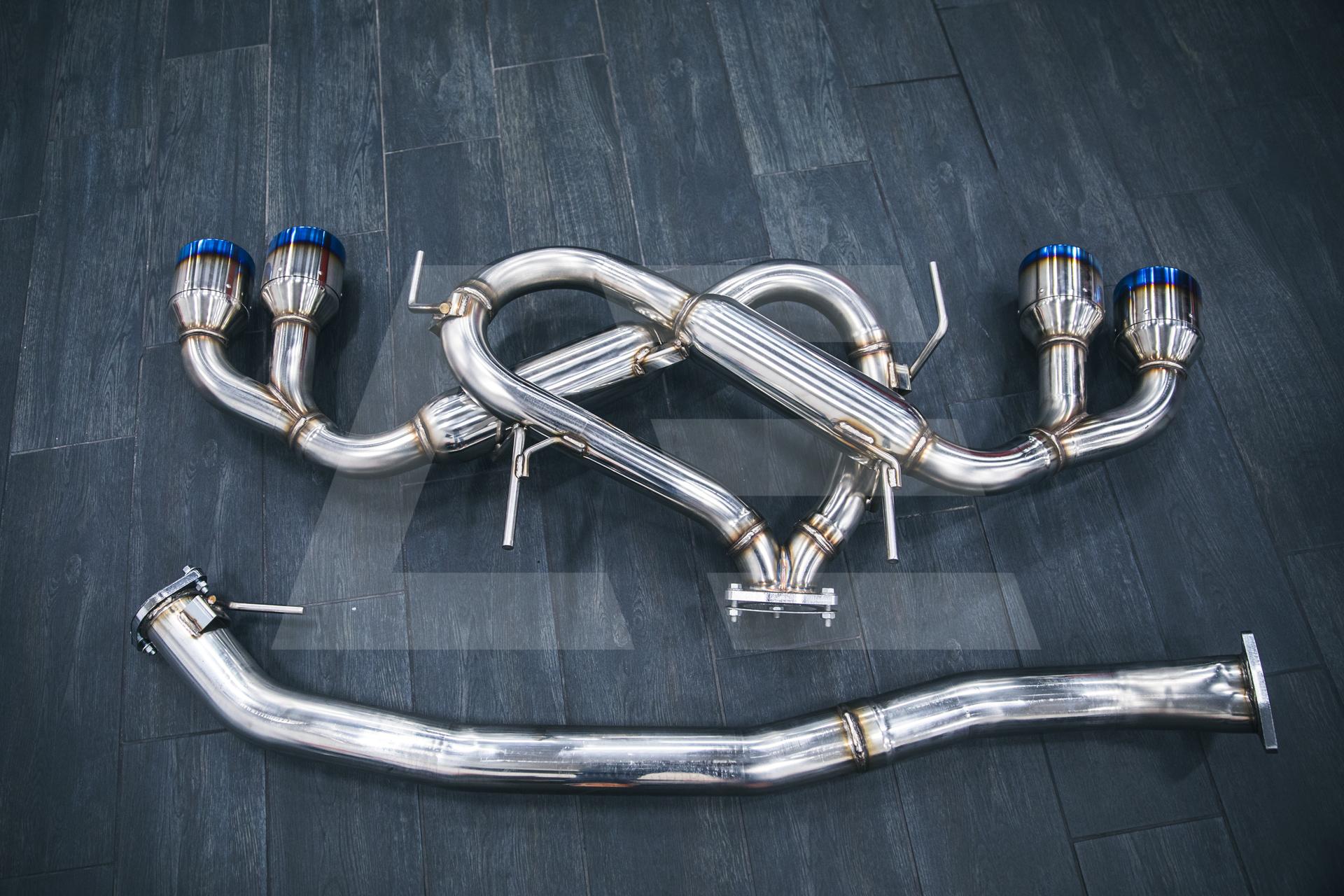 HKS Выхлопная система (задняя часть) Legamax Premium Nissan GT-R R35 VR38DETT Изображение №1