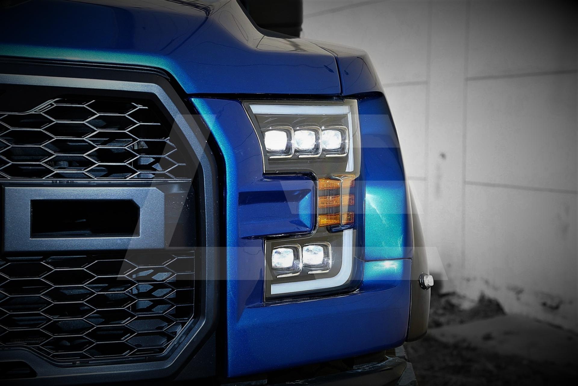 AlphaRex Головная оптика Ford Raptor NOVA LED Proj Headlights arx880163