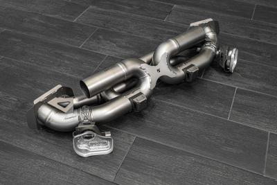 Akrapovic Выхлопная система Slip-On Race Line Porsche (992) 911 Turbo / Turbo S (без насадок) Фото