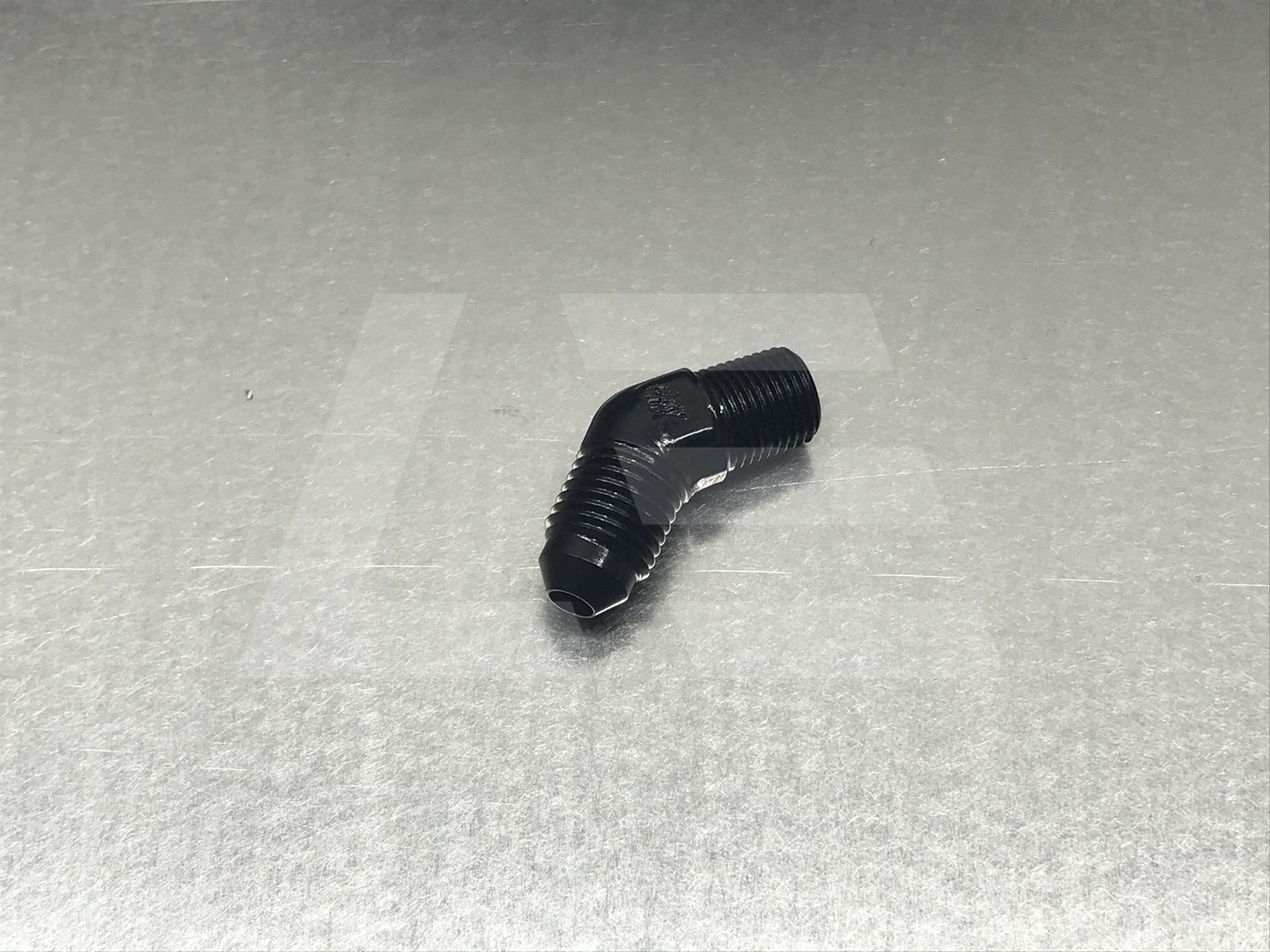 XRP Фитинг AN4-1/8" NPT 45° (папа-папа) Изображение №1