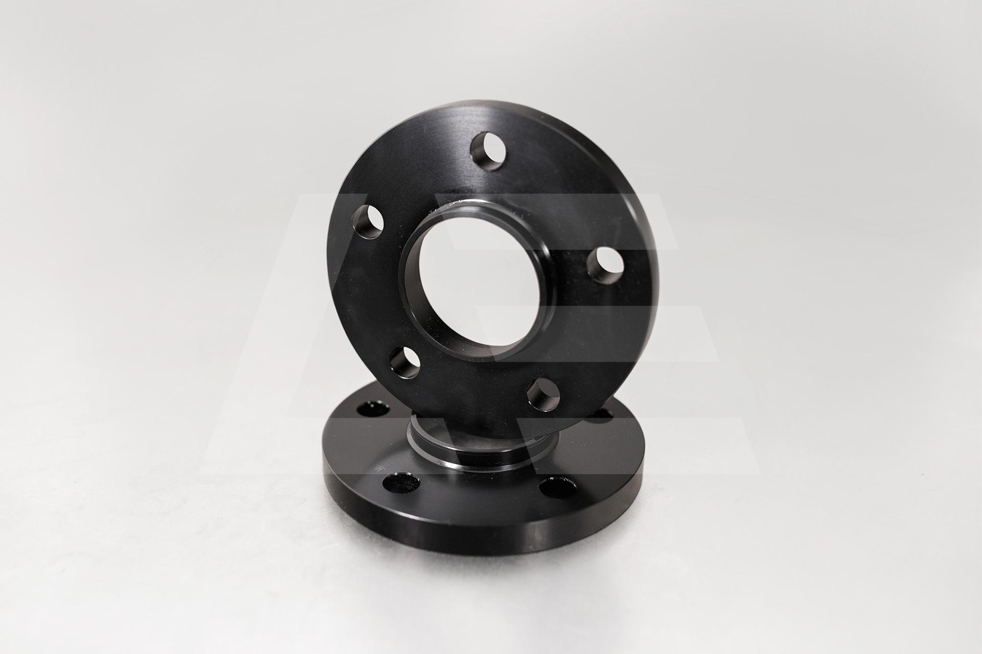 Adapters Masters Проставки колесные 12мм 5х112, ЦО 66,6 мм (комплект 2шт), черные Изображение №1