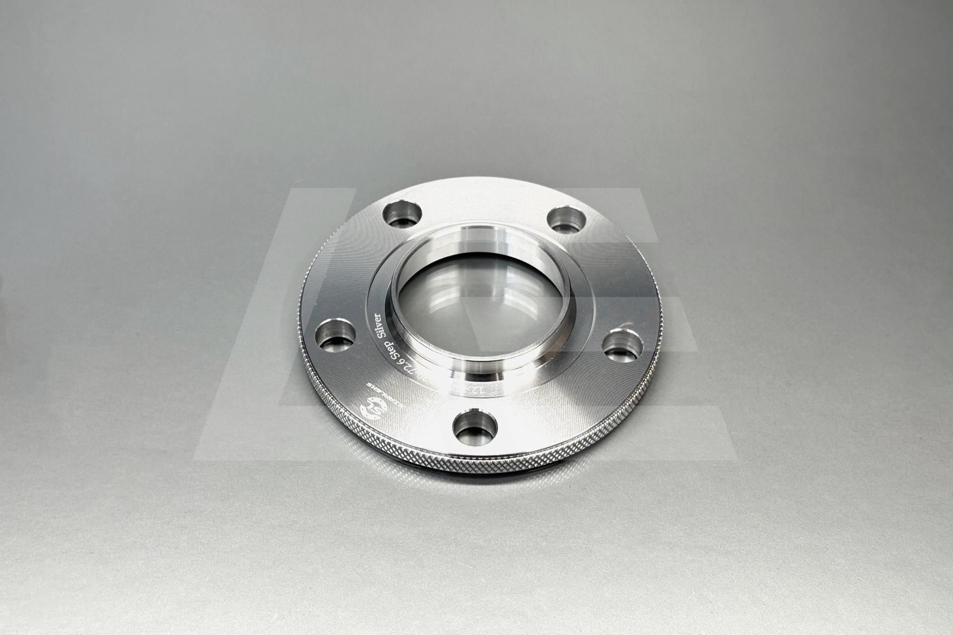 Starleks Проставка колесная 12.4мм 5x120 - 72.6 Step Silver Изображение №1