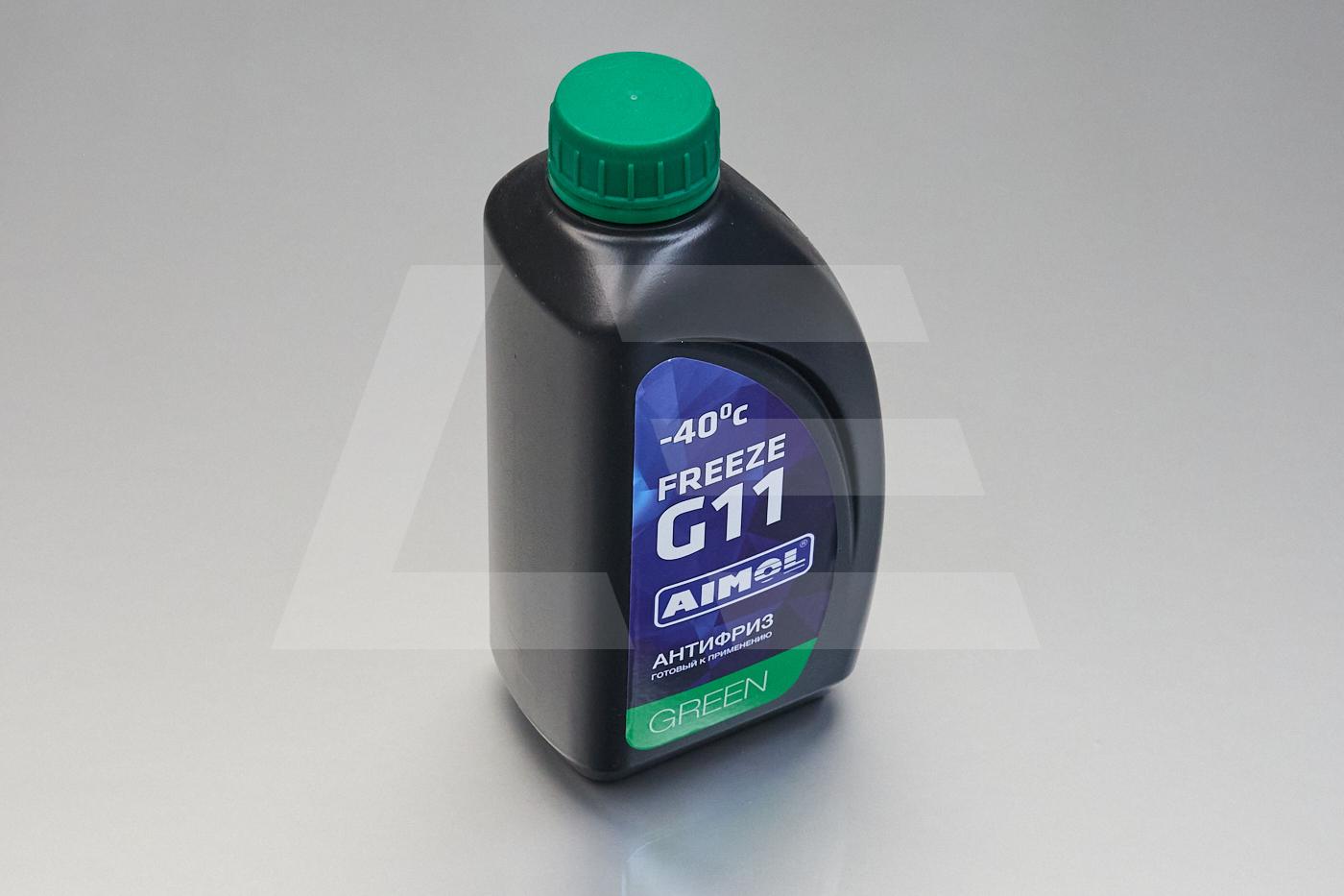 AIMOL Антифриз Freeze G11 Green 1кг антифриз (готовый к применению) Изображение №1