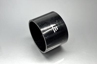 LEVEL Parts Патрубок силиконовый 102мм прямой L=76мм, черный c логотипом Фото