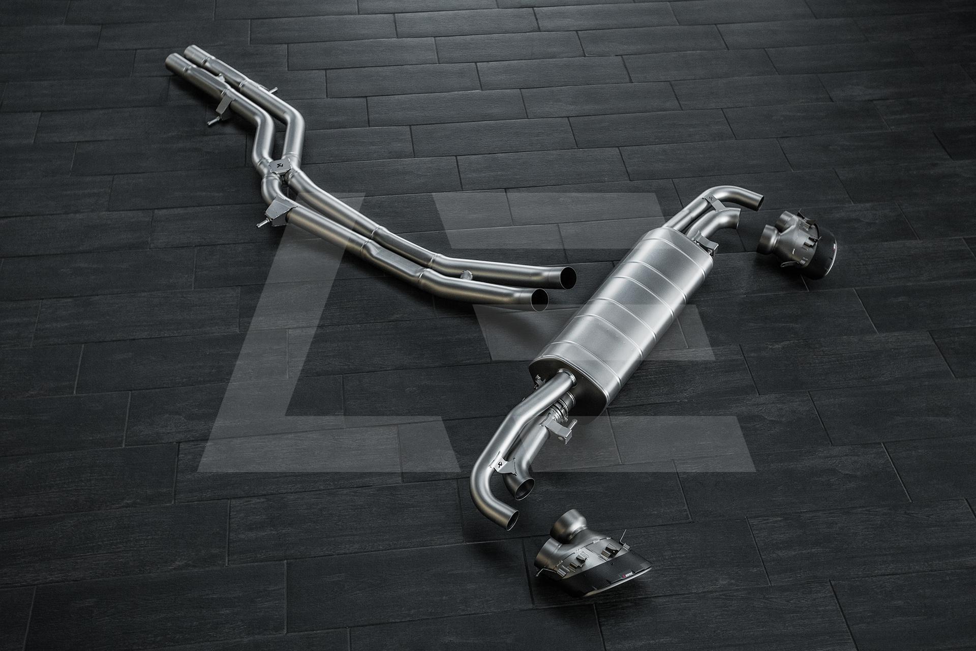 Akrapovic Выхлопная система Slip-On Race Line Audi RS Q8 (4M) 2020 Изображение №1