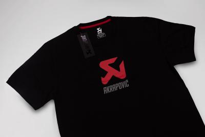 Akrapovic Футболка черная, мужская L-size Фото