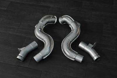 DEIKIN Exhaust Приемные трубы (Downpipes) Mercedes S63 w222, безкат с термозащитой Фото