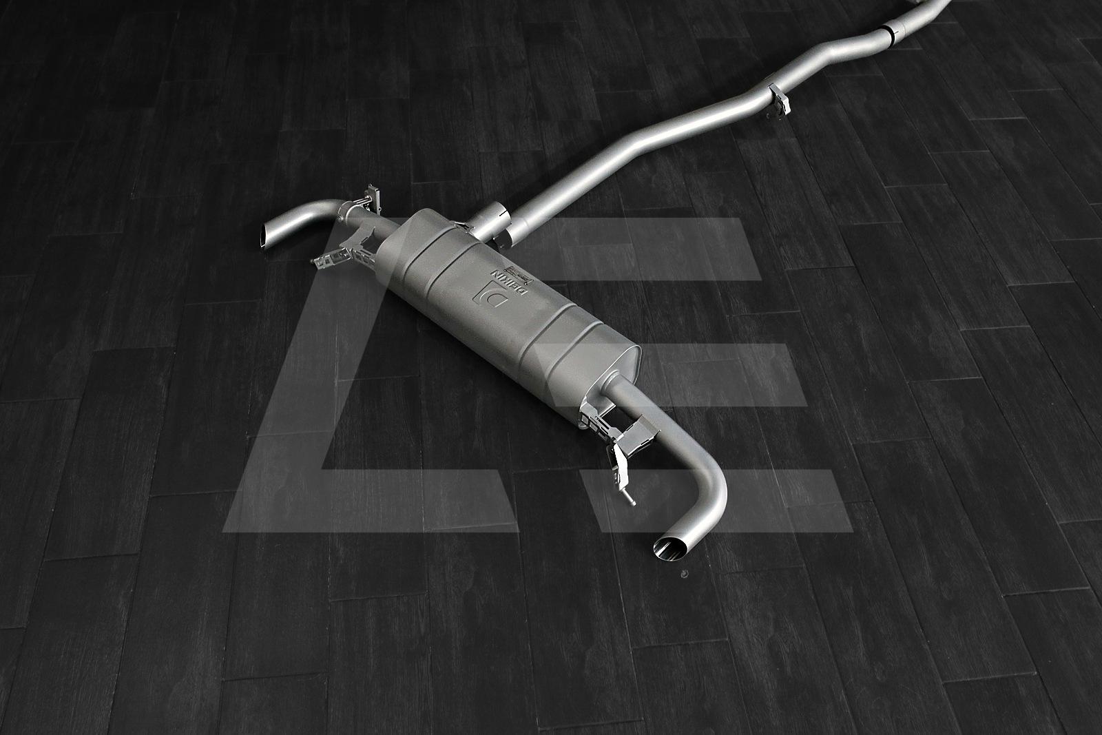DEIKIN Exhaust Выхлопная система BMW X5 M40i LCI G05 / X6 M40i LCI G06 Изображение №6