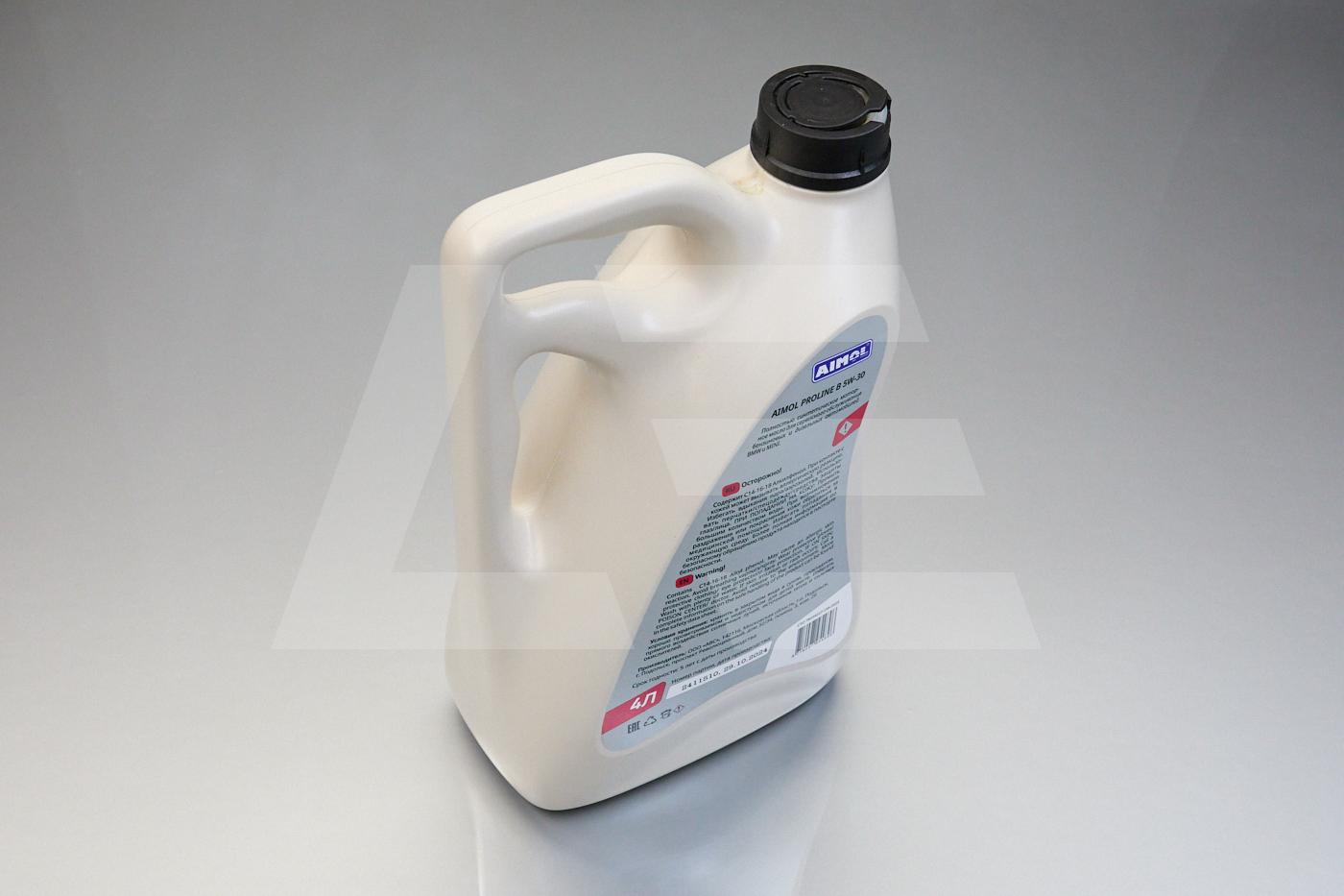 AIMOL Масло моторное Pro Line B 5W-30 4L Изображение №2