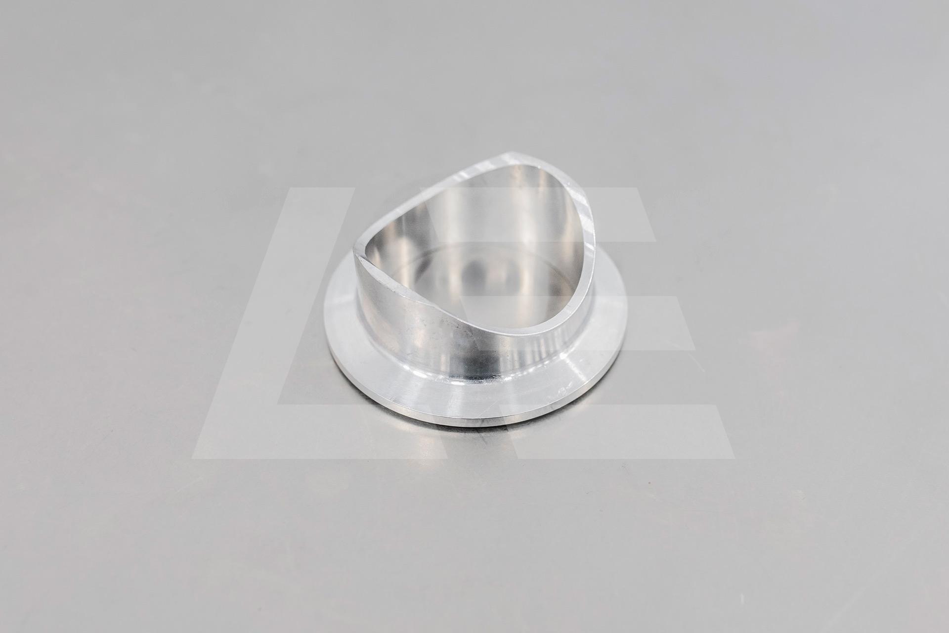 Precision Turbo Фланец приварной перепускного клапана (blow-off) 63мм, алюминий Изображение №1