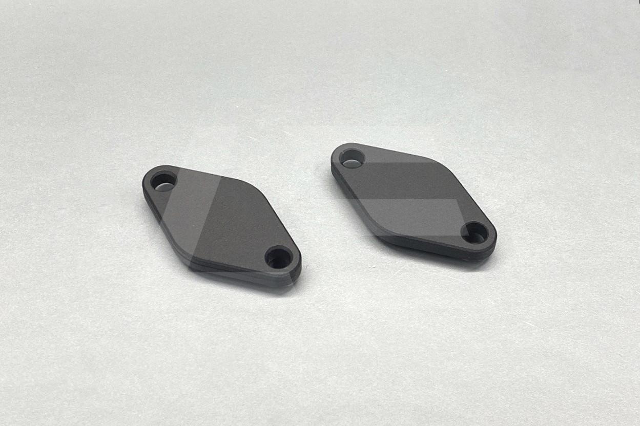 LEVEL Engineering Заглушки EGR V10 Audi R8/Lamb (комплект 2шт) Изображение №1