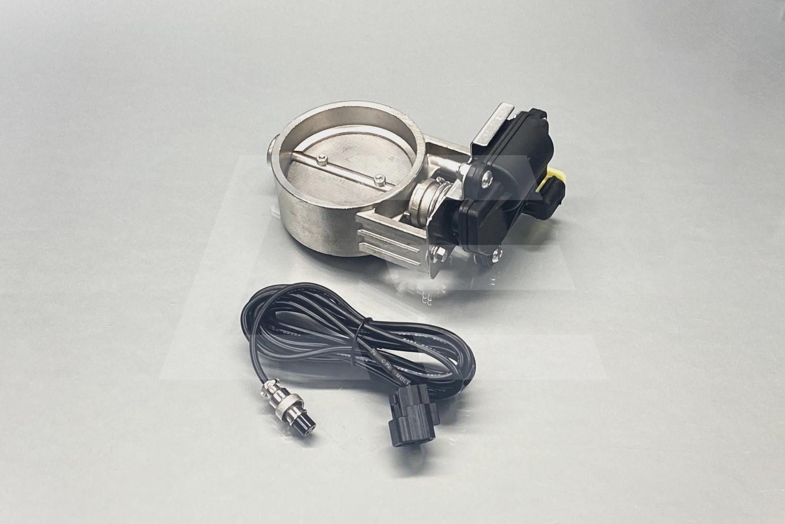 EPMAN Заслонка на выхлоп с электро-мотором 76 мм, комплект Изображение №1