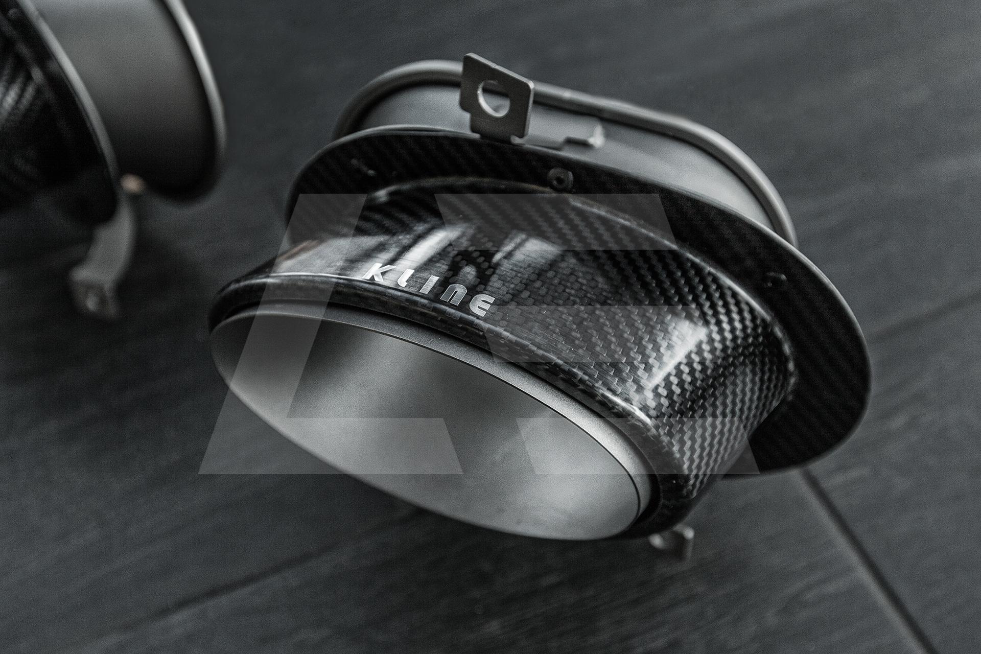 Kline Innovation Насадки выхлопной системы Porsche 992 Carrera, карбон Изображение №2