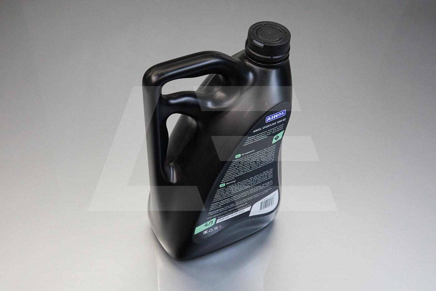 AIMOL Масло моторное Sportline 10W-60 4л Изображение №2