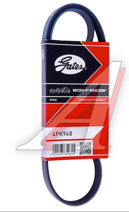 Gates 4PK985 Ремень поликлиновый Изображение №1