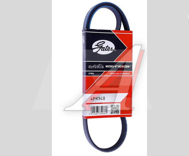 Gates 4PK985 Ремень поликлиновый Изображение №1