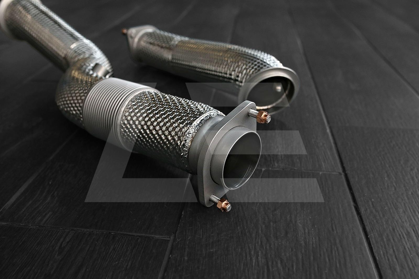 DEIKIN Exhaust Приемная труба (Downpipe) BMW M3/M4 G80/G82/G87, с термозащитой Изображение №6