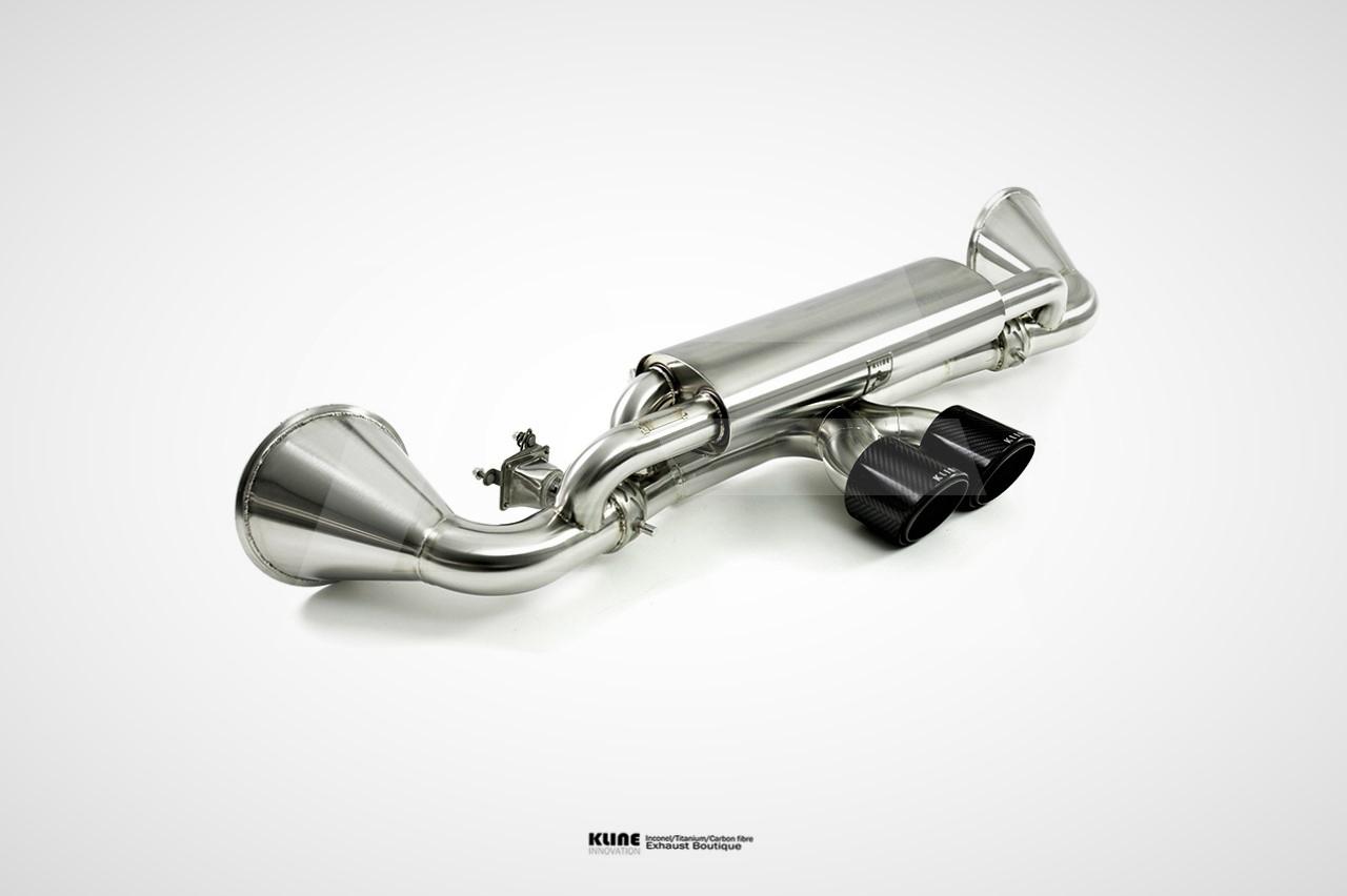 Kline Innovation Задняя часть выхлопа Porsche 992 GT3, Inconel  KL-POR-992GT3-VALVE-RS625