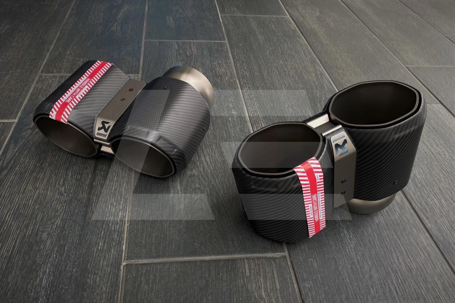 Akrapovic Насадки выхлопной системы (New Design) BMW M3(G80) / M4(G82) / M2 (G87) Изображение №2