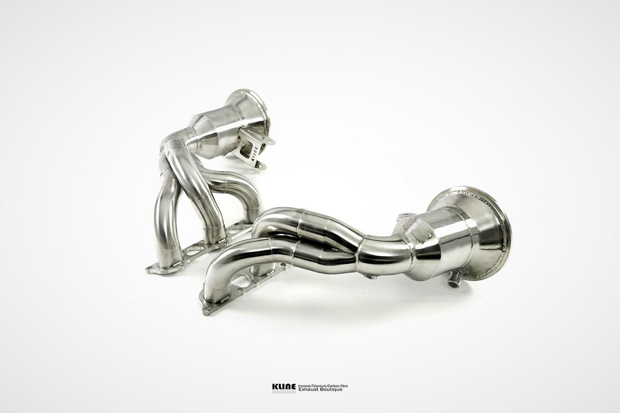 Kline Innovation Коллектор выпускной 100cell Porsche 992 GT3, Inconel, комплект Изображение №3
