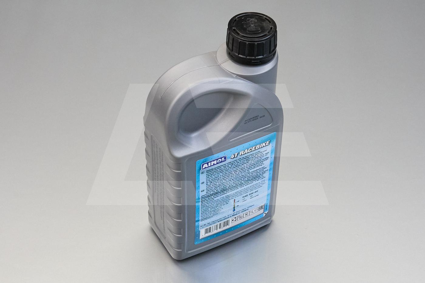 AIMOL Масло моторное синтетическое 4T Racebike 5W-40 1л Изображение №2