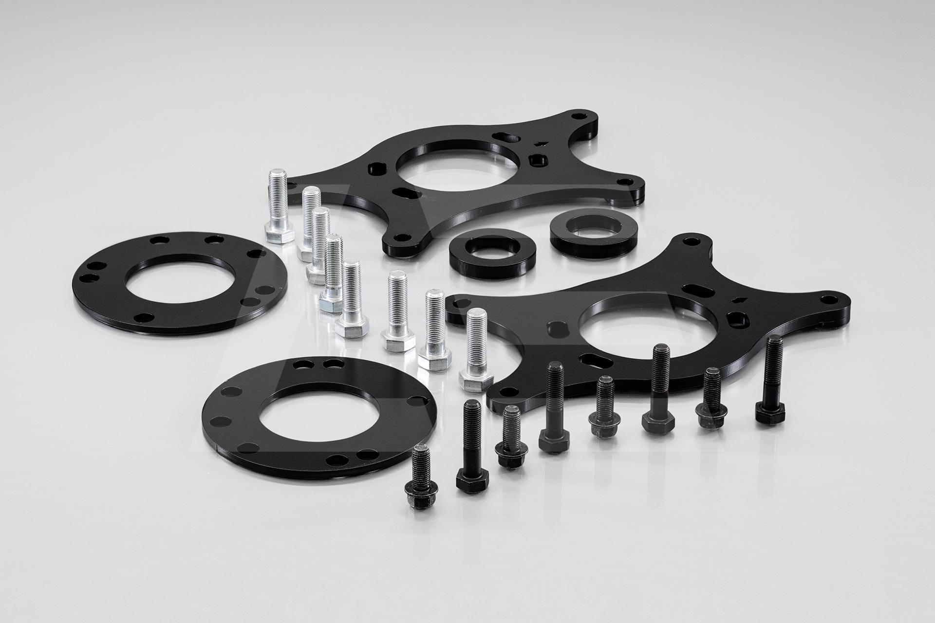 Pesegov Racing Parts Пластины для установки доп. суппортов на задние кулаки Nissan S-chassis Изображение №1