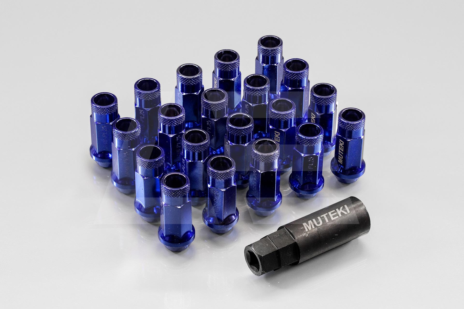 Muteki Гайки колесные М12*1,5, фиолетовые , комплект, SR48 Изображение №1