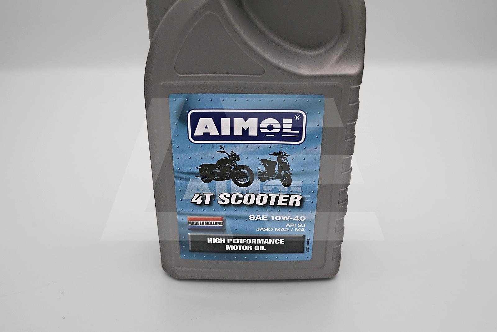 AIMOL Масло моторное минеральное 4T Scooter 10W-40 1л Изображение №5