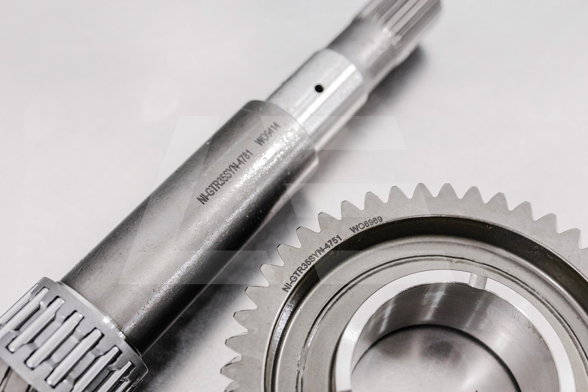 PPG Шестерня 1ой передачи + первичный вал Nissan GT-R R35 КПП GR6 Комплект Изображение №3