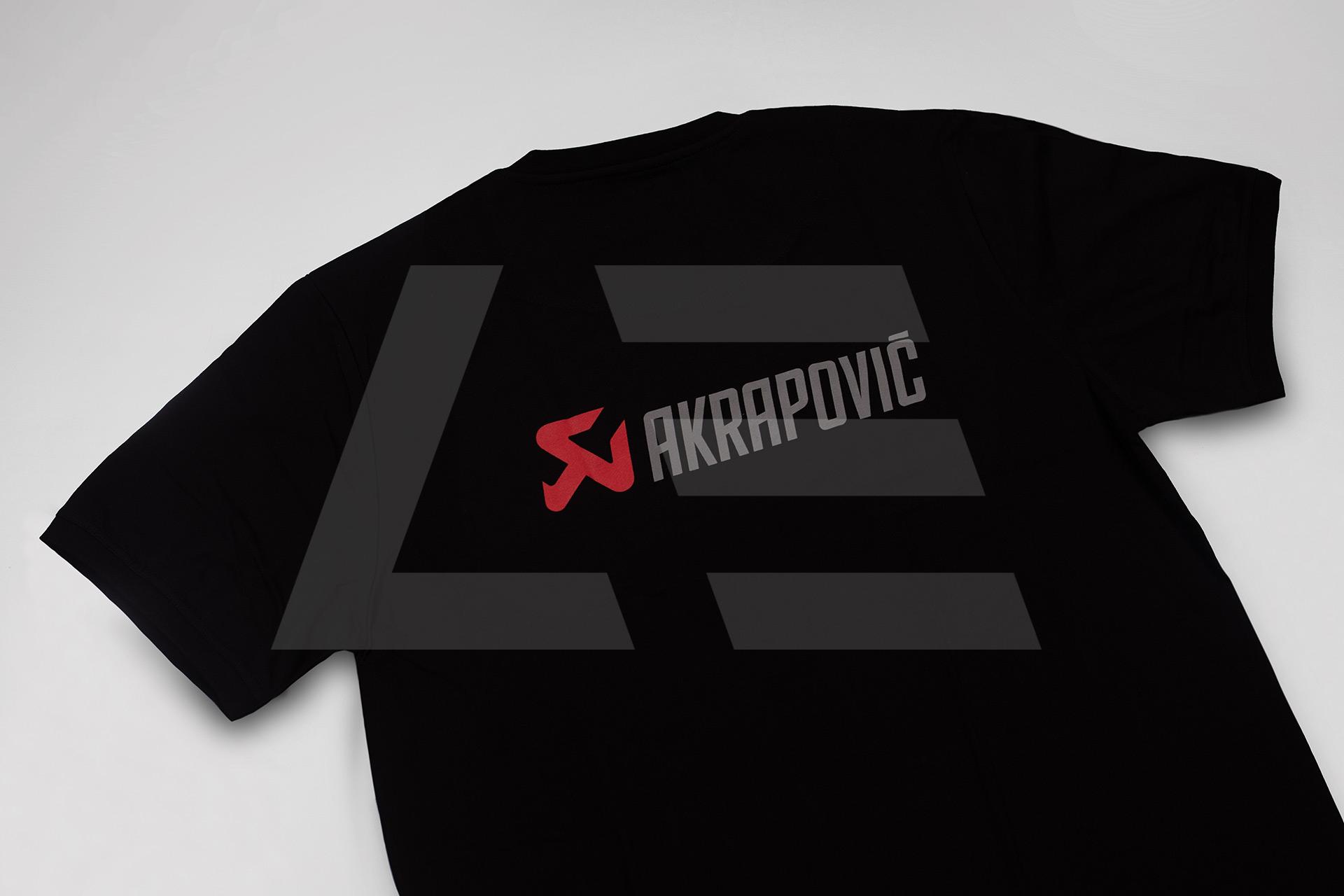 Akrapovic Футболка черная, мужская XL-size Изображение №2