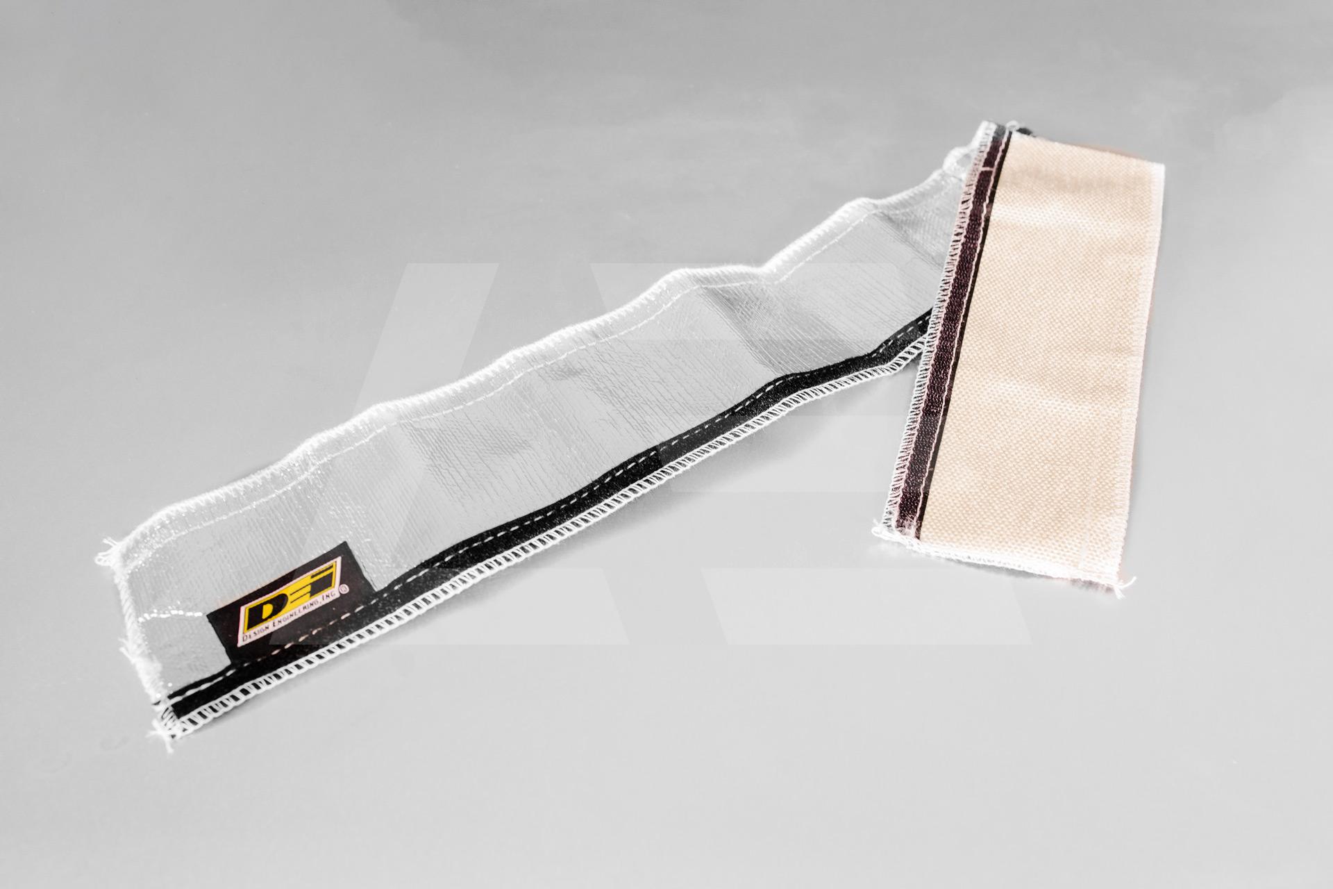 DEi Термоизоляция шлангов и проводов диаметром до 19мм, длина 90см, 260°С, серебряная, на липучк Изображение №1