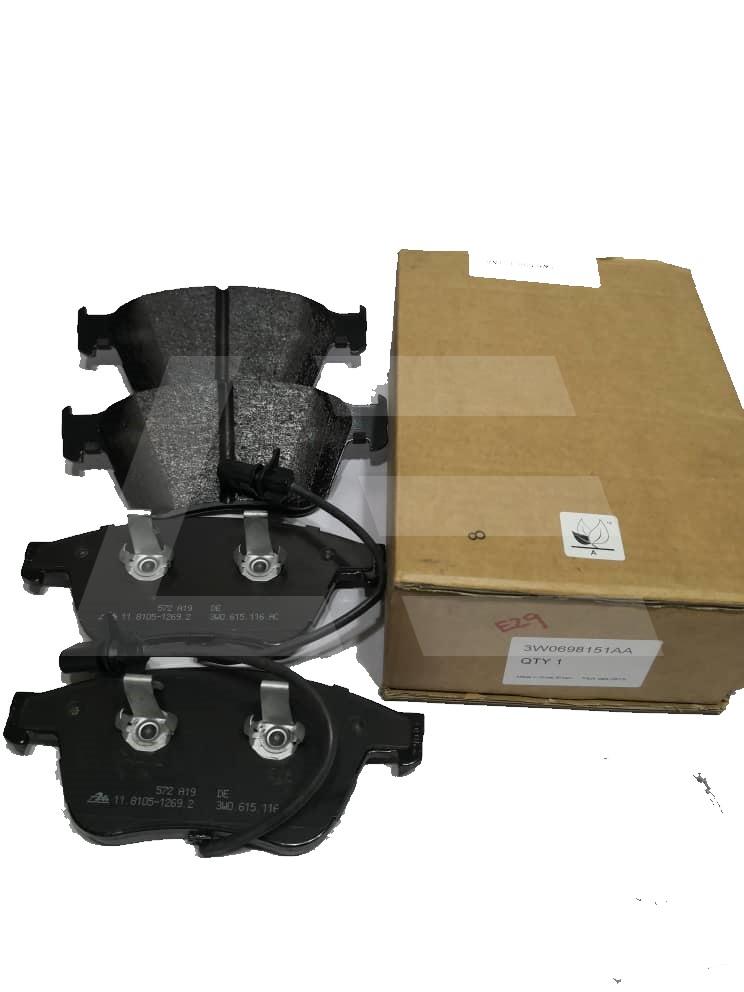 Bentley 3W0698151AA Колодки тормозные передние Изображение №1