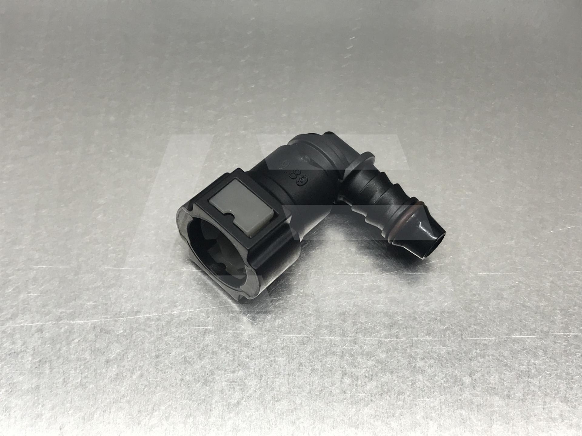 AlwayTec Фитинг быстросъемный топл E2 Φ9.89-ID8 90 °, пластик Изображение №1