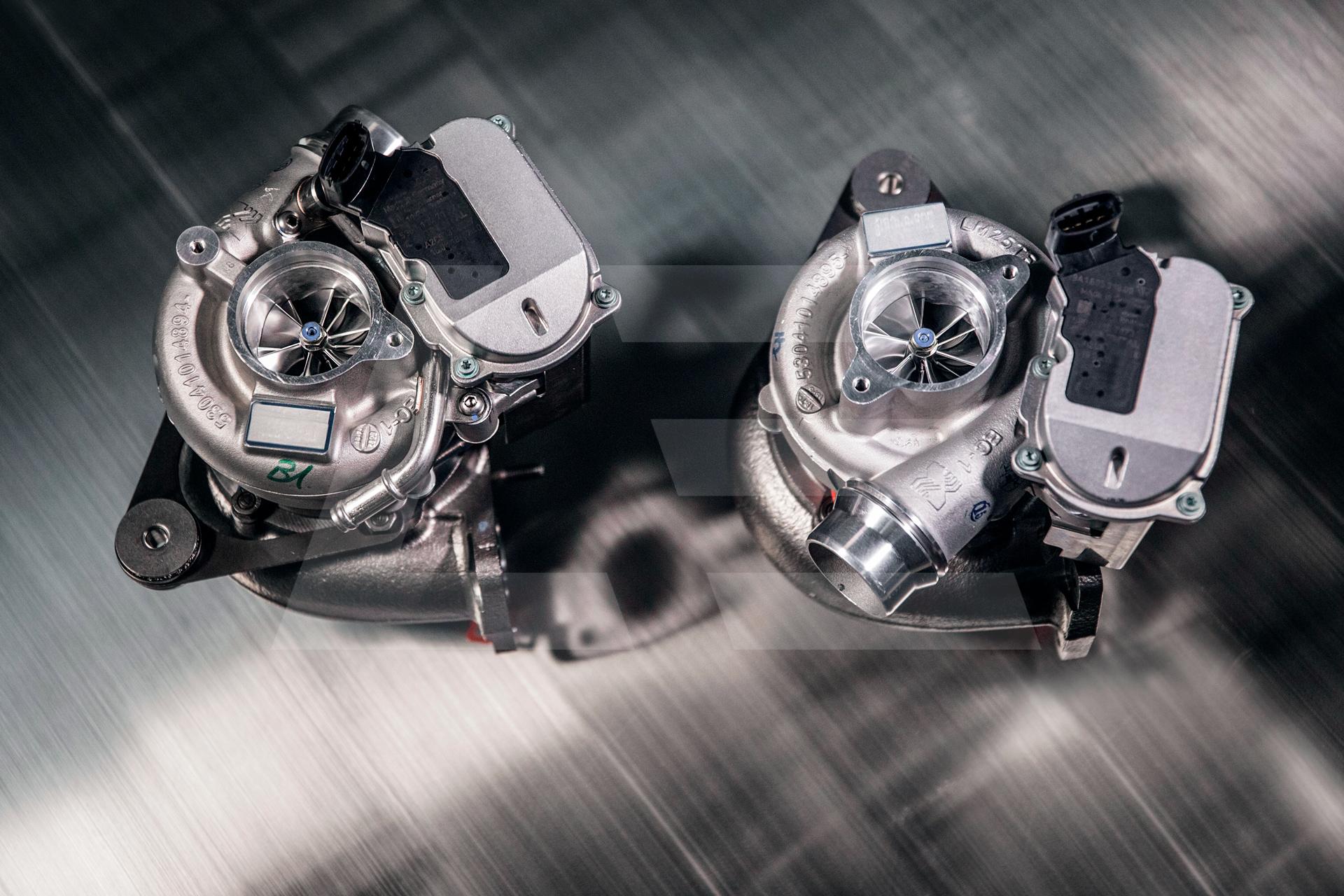 TTH Turbolader Модифицированные турбины Porsche 911.2, комплект Изображение №1