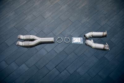 Akrapovic Приемные трубы под штатные турбины Nissan GT-R R35 2008 Фото