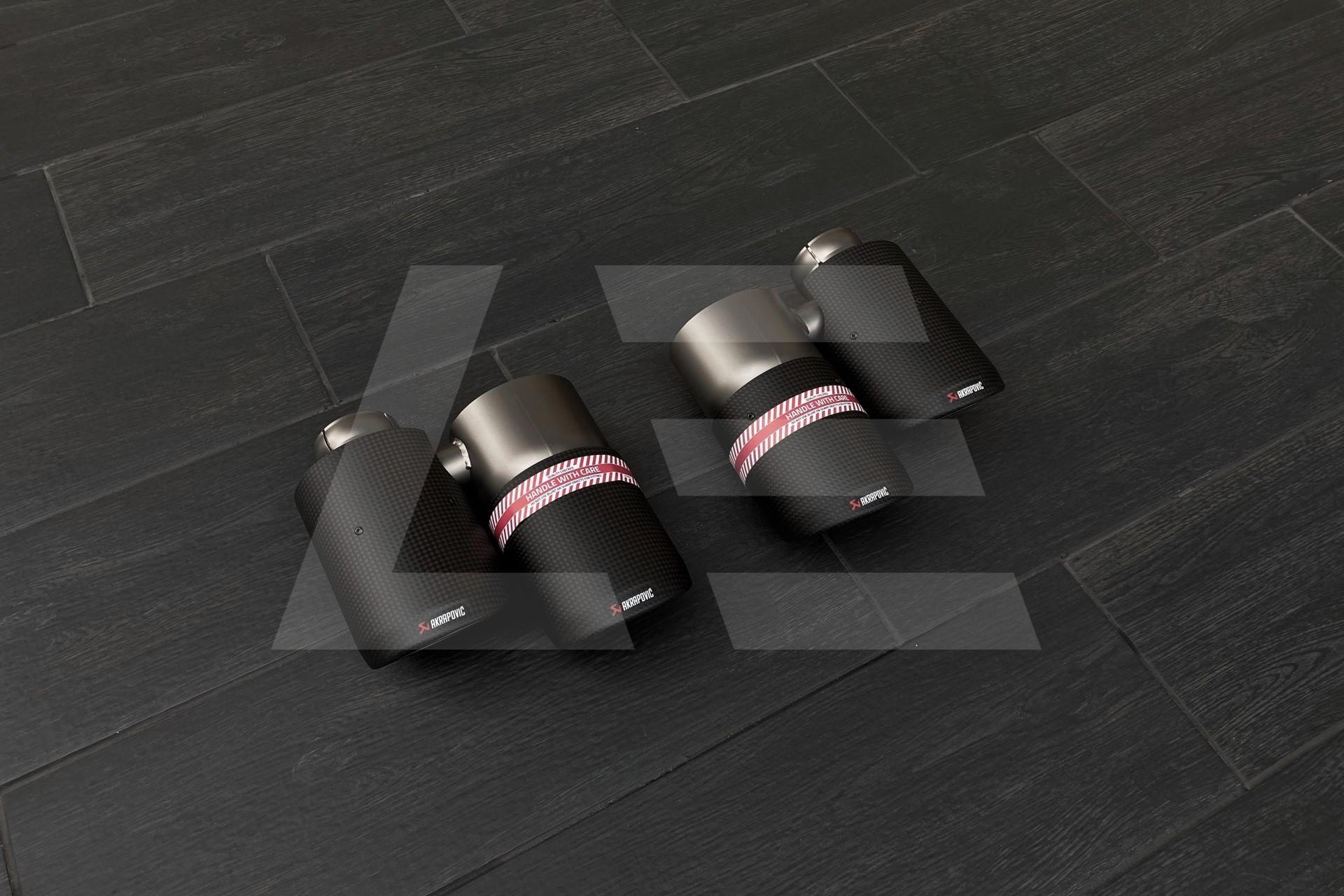 Akrapovic Насадки выхлопной системы Porsche Panamera Turbo S E-Hybrid / Sport Turismo (971), карбон Изображение №1