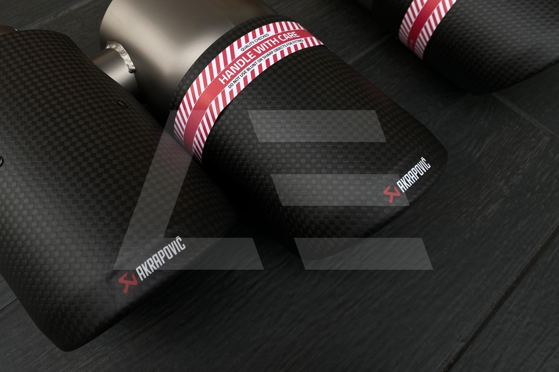 Akrapovic Насадки выхлопной системы Porsche Panamera Turbo S E-Hybrid / Sport Turismo (971), карбон Изображение №2