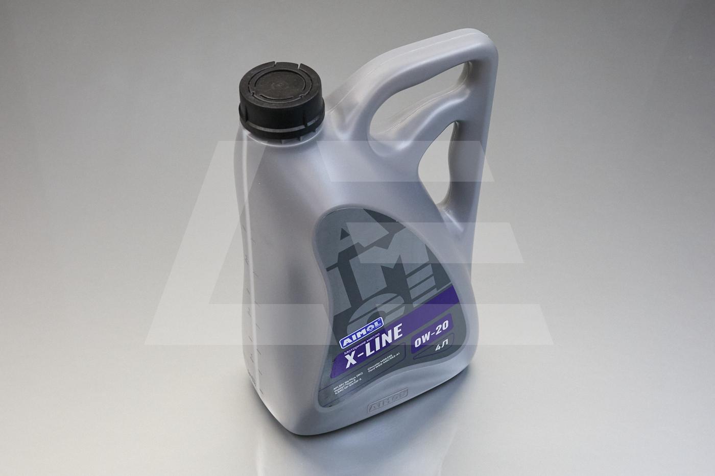 AIMOL Масло моторное X-Line 0W-20 4л Изображение №1
