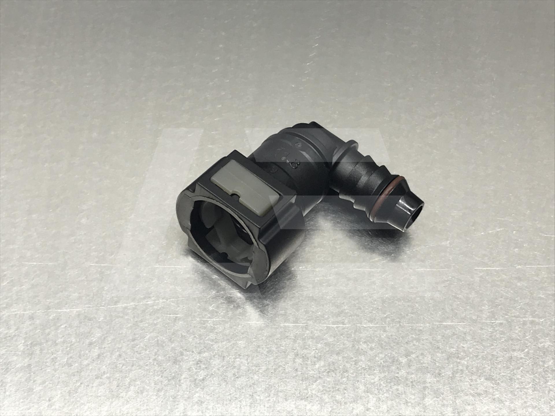 AlwayTec Фитинг быстросъемный топл G2 Φ11.8-ID10 90 °, пластик Изображение №1