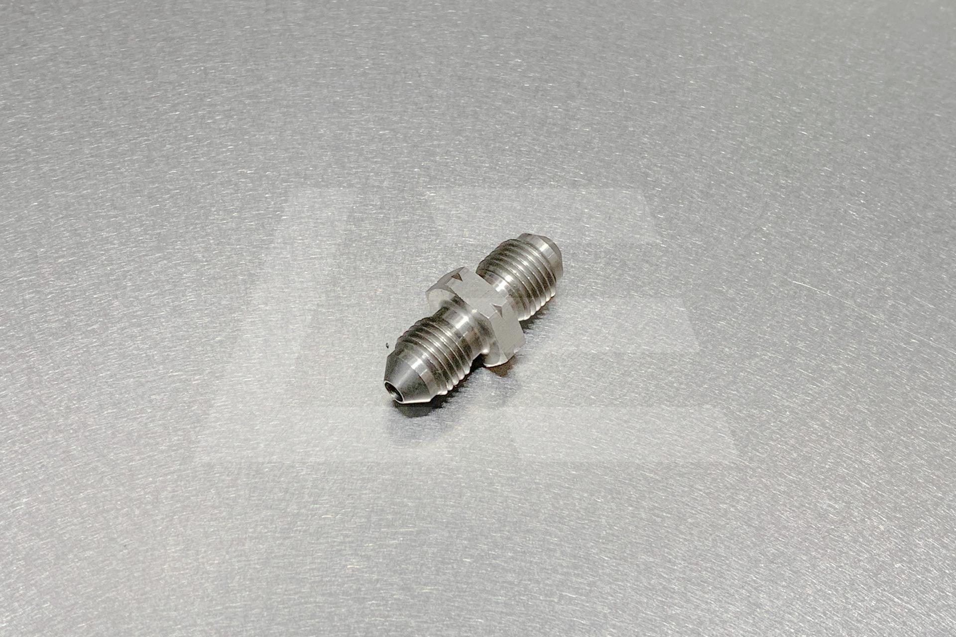 LEVEL Performance GB Фитинг AN3-М10*1 прямой, обратный конус (папа-папа) Изображение №1