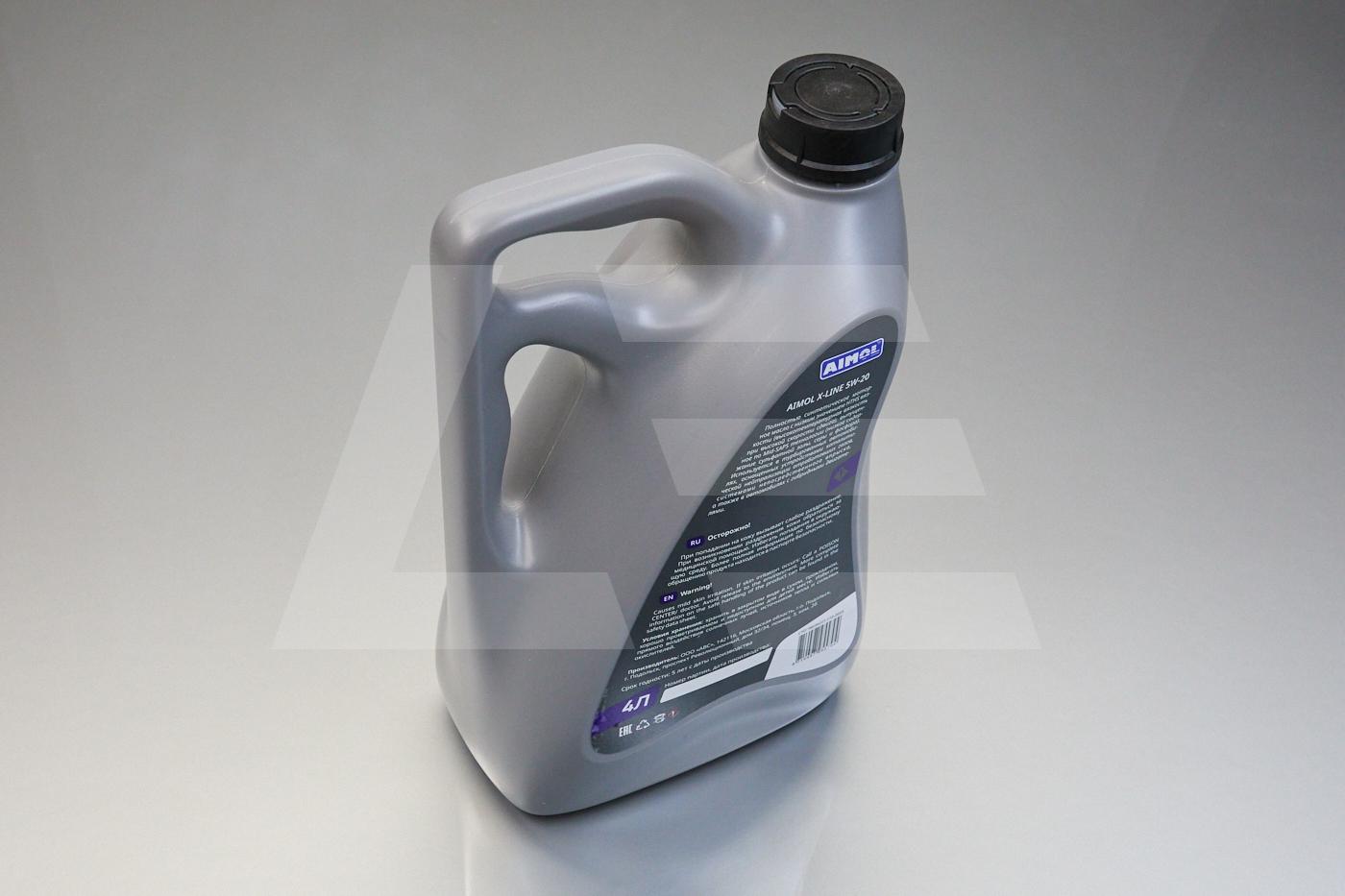 AIMOL Масло моторное X-Line 5W-20 4л Изображение №2