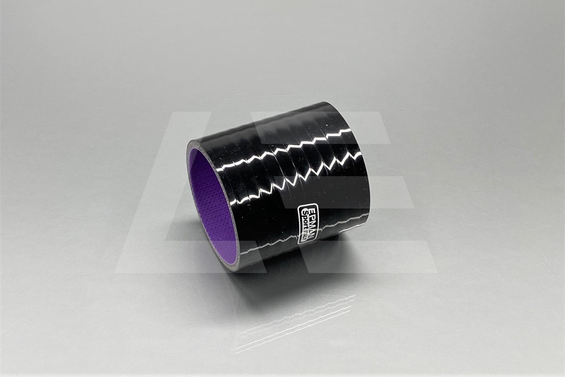 EPMAN Патрубок силиконовый 63мм, прямой, черный Изображение №1