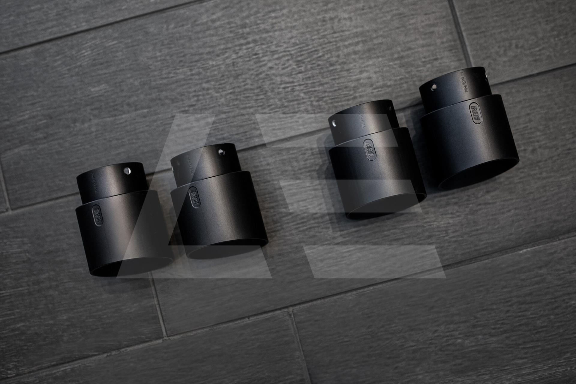 BMS Насадки выхлопной системы F8x M2C/M3/M4, черные, комплект 4 шт Изображение №1