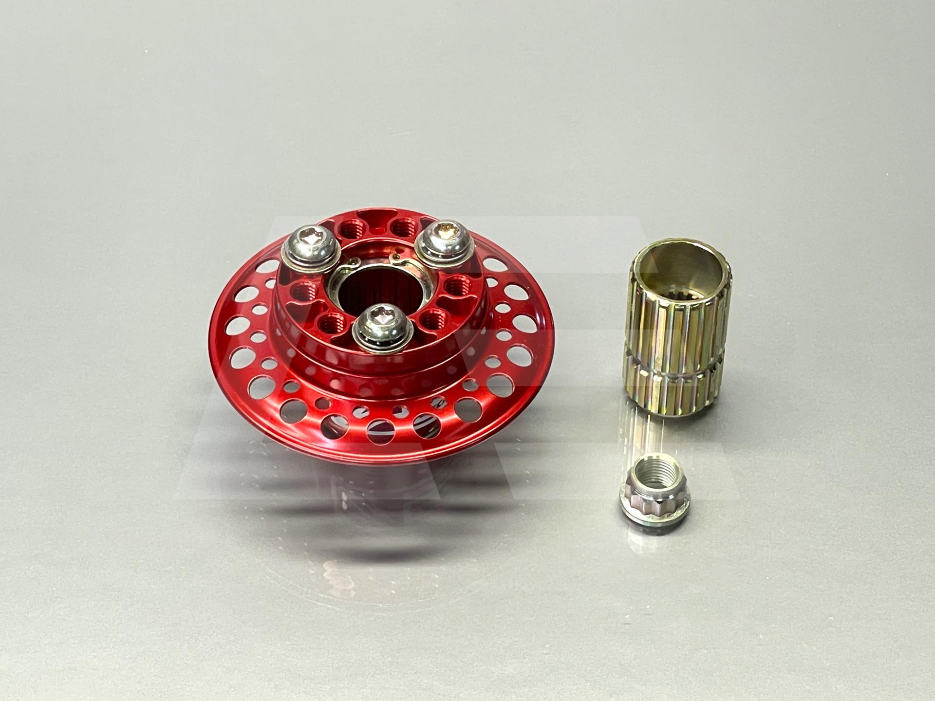 Woodward Steering Адаптер руля (Red) быстросъемный Ball-Lock Изображение №1