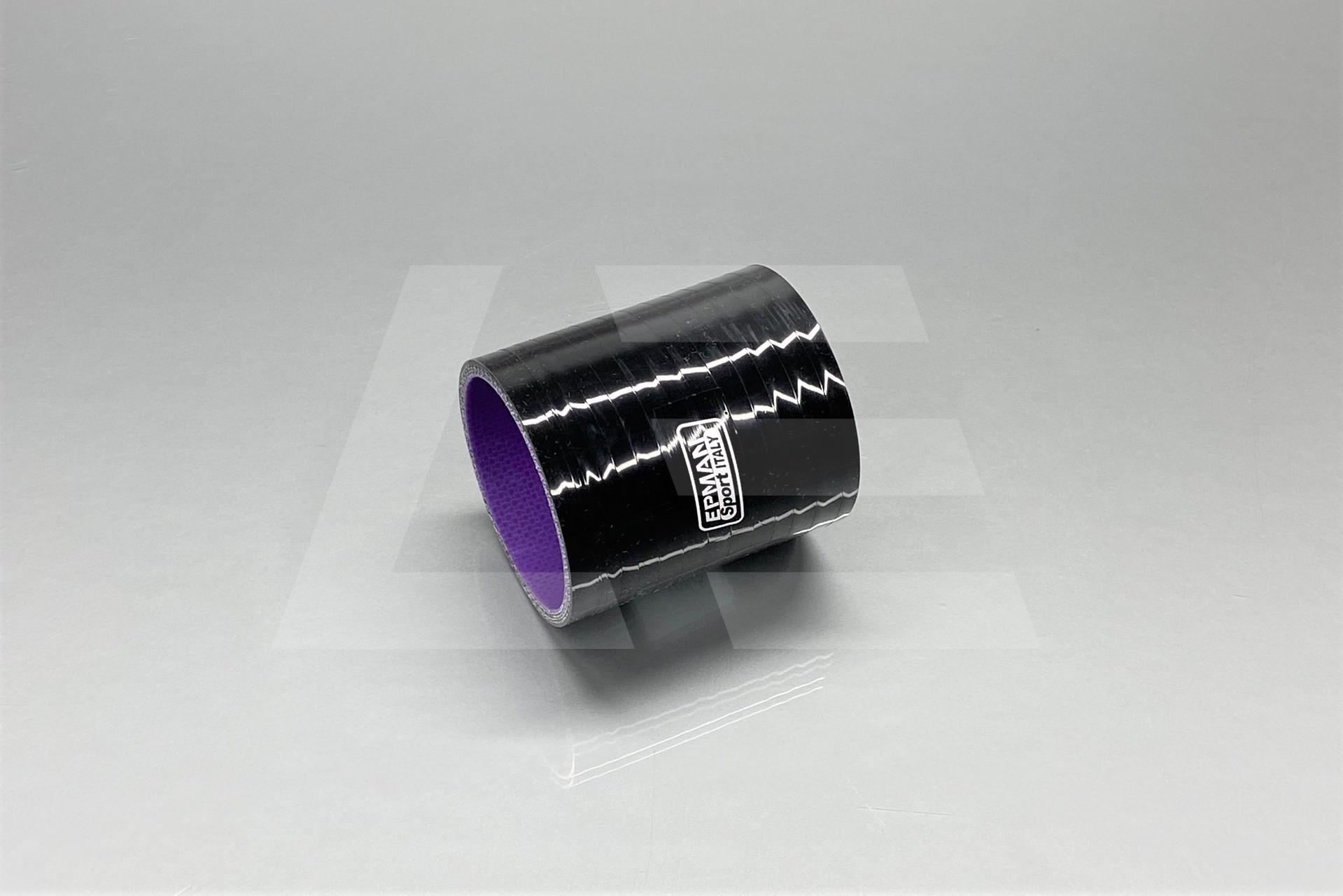 EPMAN Патрубок силиконовый 60мм, прямой, черный Изображение №1