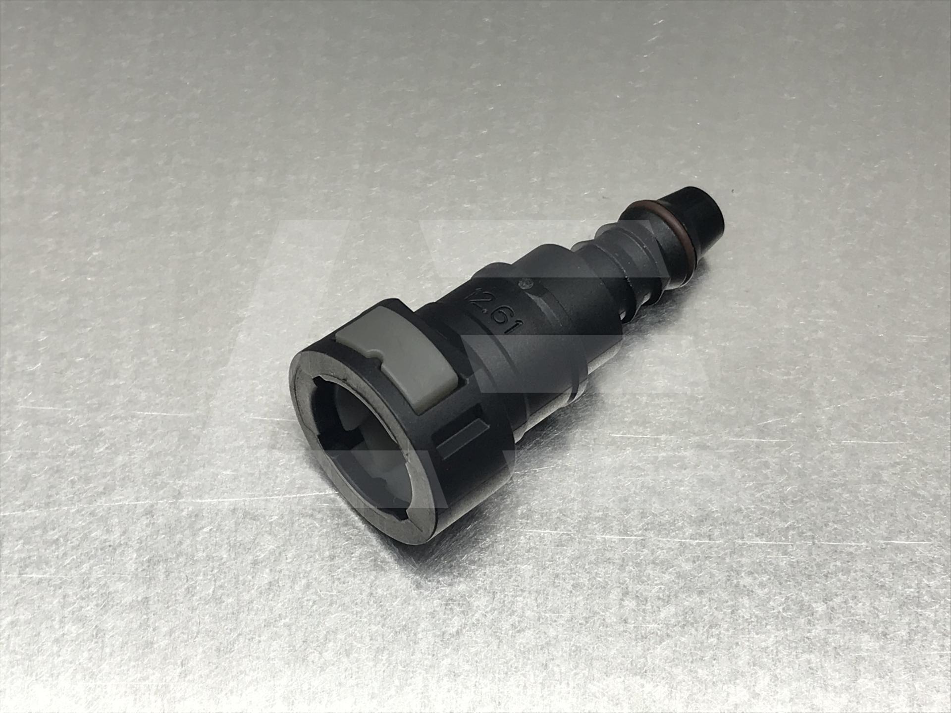 AlwayTec Фитинг быстросъемный топл G19 Φ12.61-ID9 прямой, пластик Изображение №1